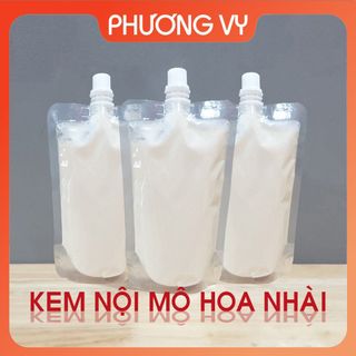 [NGUYÊN LIỆU SPA] 1000g Kem nội mô, kem hoa nhài SPA, phục hồi da hư tổn, mỹ phẩm sạch nám dưỡng trắng da.
