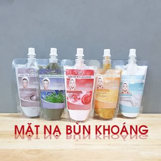[CHÍNH HÃNG] Mặt nạ Bùn Khoáng các loại, giúp trắng mịn da, dưỡng da và mờ nám tàn nhang, bùn đắp mặ