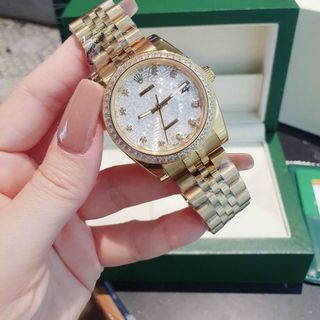 ĐỒNG HỒ ROLLEX NIỀNG ĐÁ COUPLE CAO CẤP