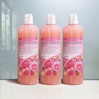 [NGUYÊN LIỆU SPA] 1000ml Tẩy da chết các loại, Hoa Hồng, Gạo, Hoa Cúc Spa, giúp tẩy da chết làm sạch da, spa.