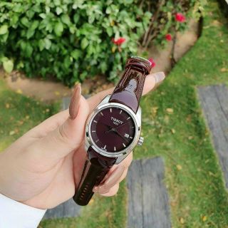 ĐỒNG HỒ TISSOT DÂY DA GỒ CAO CẤP NỮ