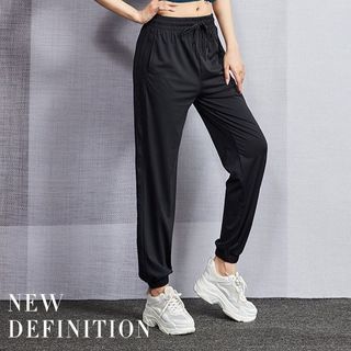 Đồ Thể Thao Quần Joger nữ dù 3 sọc túi khoá Thể Thao Siêu Đẹp Giá Sỉ, Đẹp