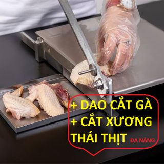 Dao chặt gà, chặt xương, thái thịt đa năng Cookeasy, Hàng chính hãng