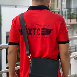 TÚI ĐEO CHÉO NAM DA BÒ THẬT