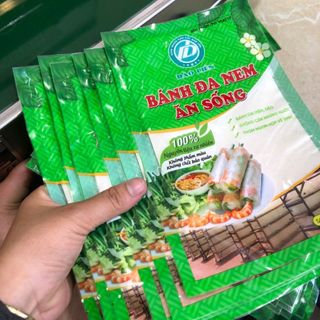 Bánh đa nem ăn sống đào liên