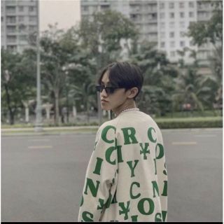 Áo khoác cadigan logo in không lem màu. 2 size L, XL giá sỉ - giá bán buôn