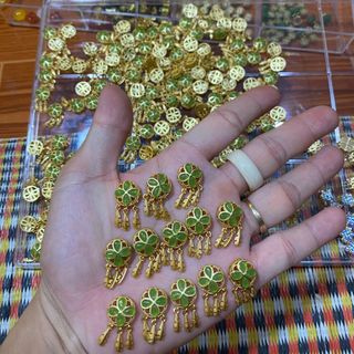 Chamr đá chamr kim loại mix vòng