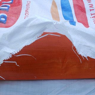Bạt xây dựng xanh/cam (bạt che công trình, bạt che nắng, bạt che ngoài trời) bạt 2 da màu xanh/cam, KHỔ: 4mX50m