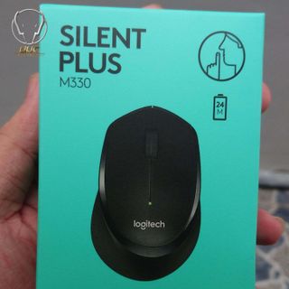 Chuột Máy Tính Không Dây,Chuột Không Dây Logitech M330 Silent, Sản Phẩm Tặng Kèm Pin