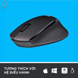 Chuột Máy Tính Không Dây,Chuột Không Dây Logitech M330 Silent, Sản Phẩm Tặng Kèm Pin