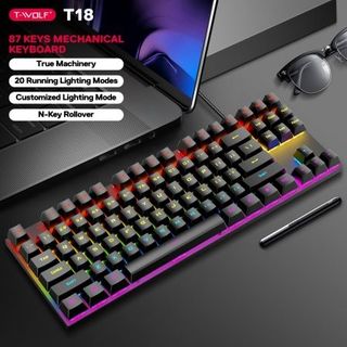 KEYBOARD CƠ GAMING T-WOFL T17 , FULL LED RGB giá sỉ