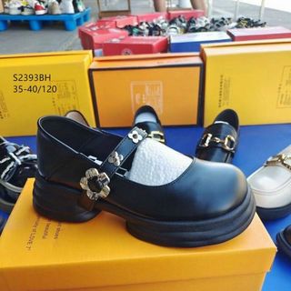Giày lười nữ chất da mềm S2393