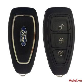 (DA THẬT THỦ CÔNG ) Bao da bảo vệ chìa khoá xe ô tô Ford Ecosport, Focus