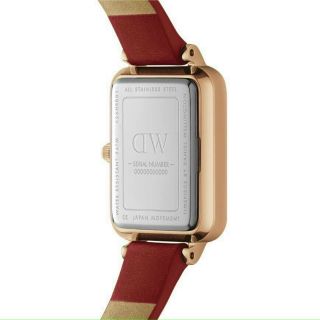 ĐỒNG HỒ D W CHERY BLUSH RED CAO CẤP