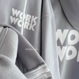 Áo khoác chống nắng logo in WORK form dưới 65kg giá sỉ