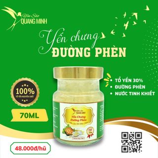 YẾN chưng đường phèn - YẾN SÀO QUANG MINH giá sỉ