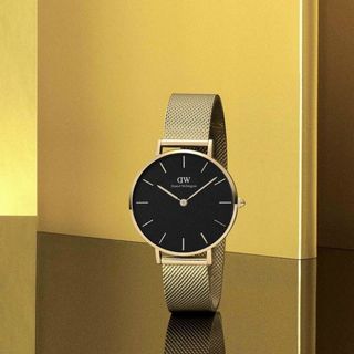ĐỒNG HỒ D W PETITE LƯỚI ĐỦ SIZE CAO CẤP