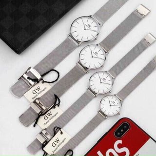 ĐỒNG HỒ D W PETITE LƯỚI ĐỦ SIZE CAO CẤP
