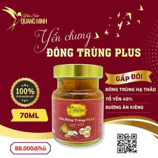 YẾN CHƯNG ĐÔNG TRÙNG PLUS - YẾN SÀO QUANG MINH