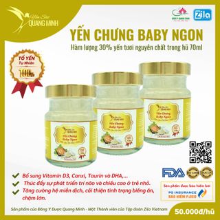 YẾN CHƯNG BABY NGON - YẾN SÀO QUANG MINH