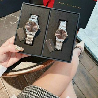 SET ĐỒNG HỒ D W ICONIC LINK COUPLE CAO CẤP