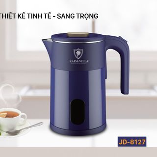 Ấm Siêu Tốc 2 Lớp Cao Cấp KaisaVilla JD-8127