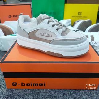Giày thể thao nữ chất da mềm S2448