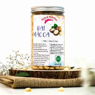 Hạt Mắc Ca Nứt Vỏ Úc Thơm Giòn Nguyên Vị Bổ Sung Năng Lượng - 500g