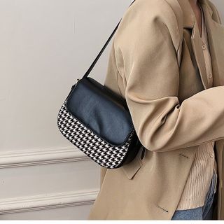 Túi đeo chéo sọc caro đẹp