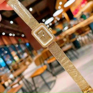 ĐỒNG HỒ CHANE LƯỚI GOLD NỮ XINH