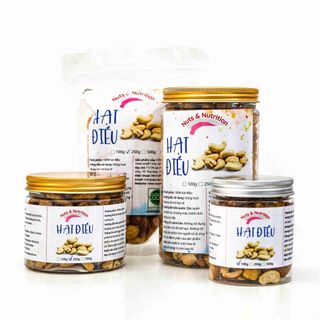Hạt Điều Rang Vỏ Lụa Thơm Giòn Ngậy Giúp Giảm Cân Ăn Kiêng - 500g
