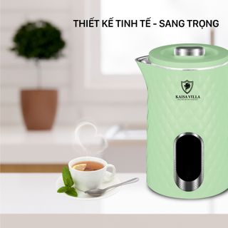 Ấm Siêu Tốc 2 Lớp Cao Cấp KaisaVilla JD-8128