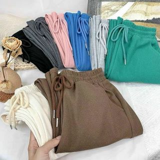 Quần suông tổ ong mẫu mới chất đẹp