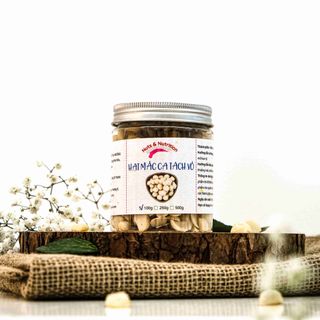 Hạt Mắc Ca Nứt Vỏ Úc Thơm Giòn Nguyên Vị Bổ Sung Năng Lượng - 100g