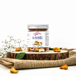 Hạt Điều Rang Vỏ Lụa Thơm Giòn Ngậy Giúp Giảm Cân Ăn Kiêng - 100g
