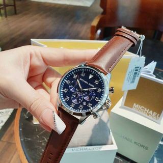 ĐỒNG HỒ MlCHAEL KORS DÂY DA NAM CAO CẤP