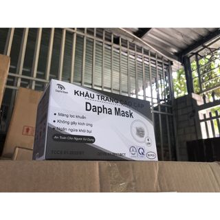 Khẩu trang y tế kháng khuẩn 4 lớp DAPHA MASK - Hàng công ty cao cấp