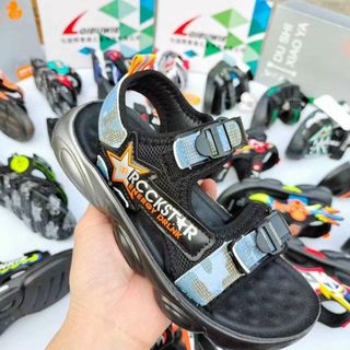 Sandal trẻ em/bé trai đế cao su mềm êm chân mã S2481