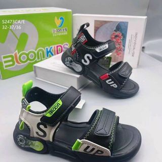 Sandal trẻ em quai ngang dán đế cao su mềm S2473