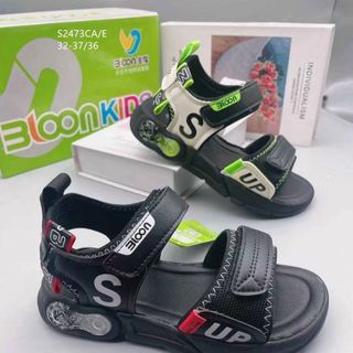 Sandal trẻ em quai ngang dán đế cao su mềm S2473 giá sỉ