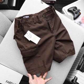 Quần short kaki lưng thun túi hộp teen, phong cách nhiều màu Sỉ Chỉ Từ 1 Ri