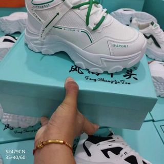 Giày thể thao nữ độn đế phong cách năng động S2479
