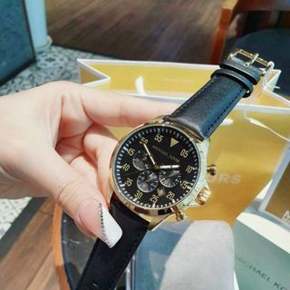 ĐỒNG HỒ MICHAEL KORS DÂY DA NAM CAO CẤP