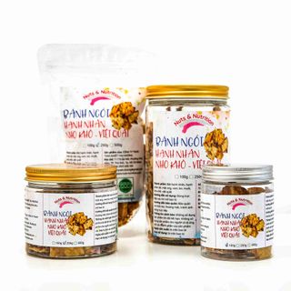 Bánh Ngói Hạnh Nhân Nho Khô Việt Quất Cao Cấp Giòn Rụm Không Đường - 250g