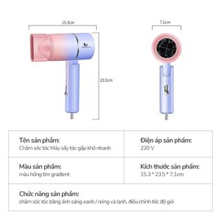 Máy sấy tóc mini gấp gọn bán buôn - bán sỉ giá sỉ