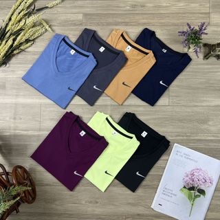 Đồ Thể Thao Áo Thun Nữ Logo Cổ Tim Thể Thao Siêu Đẹp Giá Sỉ, Hàng Hot