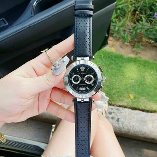 ĐỒNG HỒ VERRSACE DÂY DA NAM TRUNG CẤP NEW
