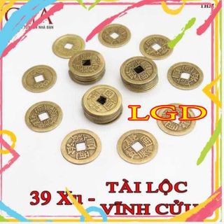 Tiền xu ngũ đế cổ KT2.8cm tài lộc may mắn giá sỉ