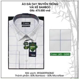 Áo Sơ Mi Dài Tay Caro Bamboo Regular Fit 01