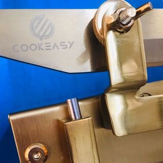 [ Bộ Dao Bọc Vàng 24K Cookeasy ]. Chặt thịt gà, cắt xương, thái thịt đông lạnh đa năng - ChínhHãng Cookeasy Bản Đặc Biệt